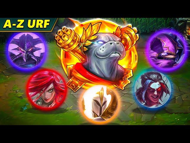 The URF Late Game Gods…