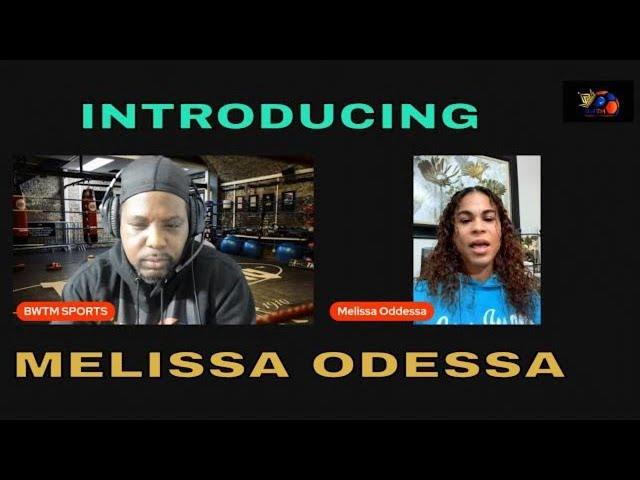 INTRODUCING USA PRO  BOXING CHAMP MELISSA ODESSA