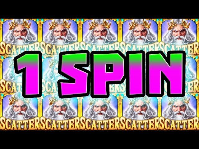 FIRST SPIN  BONUS GATES OF OLYMPUS ️ SLOT EPIC ALL IN BONUS BUYS AND FREE SPINS‼️