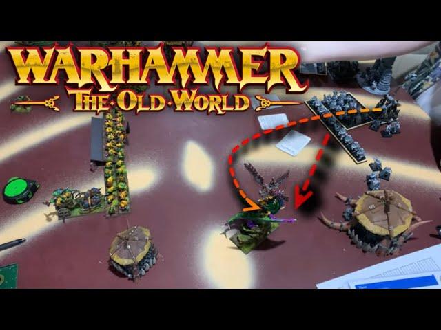 Warhammer the Old World Tournament Report Castle Assault Round 3