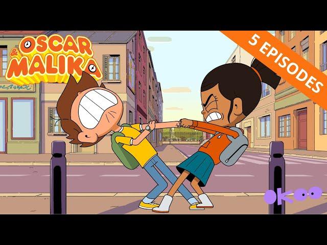 ⌚ 5 EPISODES COMPLETS : Compilation dessins animés Oscar et Malika