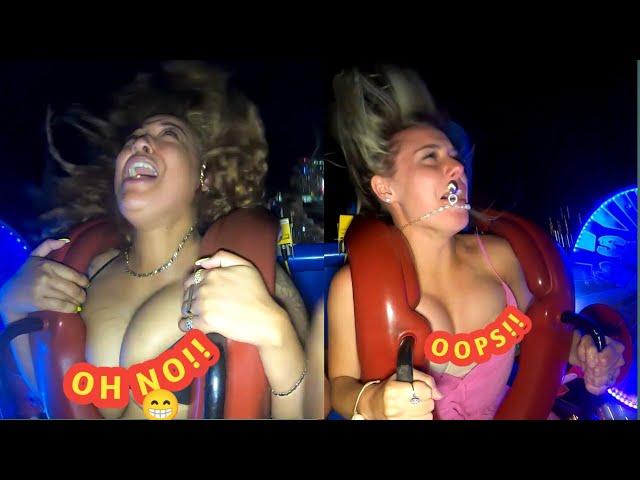 Slingshot Ride Oops Moment Compilation || Funny Ride