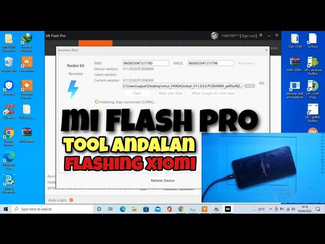 Flashing redmi 6a BOOTLOOP sukses!!! With Miflashpro