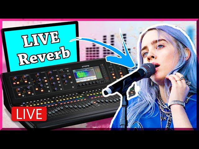 M32/X32 LIVE Reverb Tutorial + SECRET Trick to learn any reverb instantly (live sound mixing)