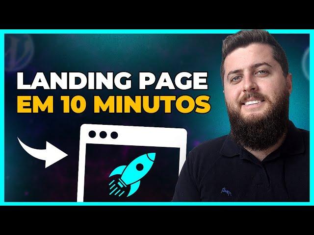 Aprenda a Criar uma LANDING PAGE em 10 Minutos [Passo a Passo Fácil]