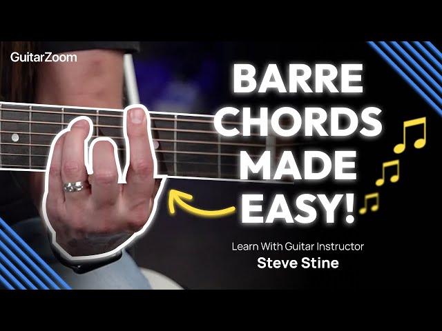 Master Barre Chords In 5 Minutes