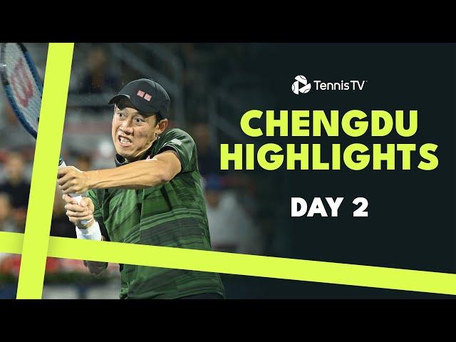 Nishikori Against Shang; Safiullin Faces Fognini | Chengdu 2024 Day 2 Highlights