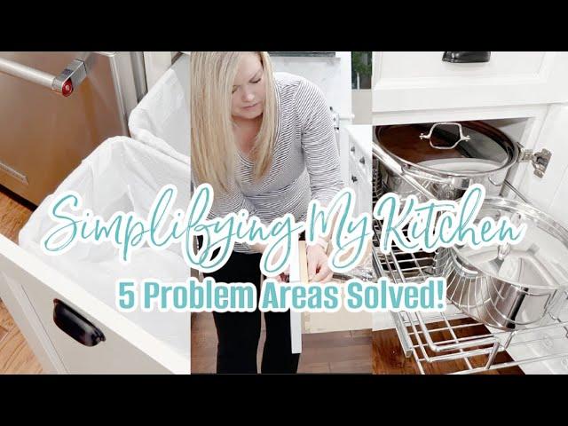 KITCHEN ORGANIZATION | kitchen problem solving | simple joy filled living