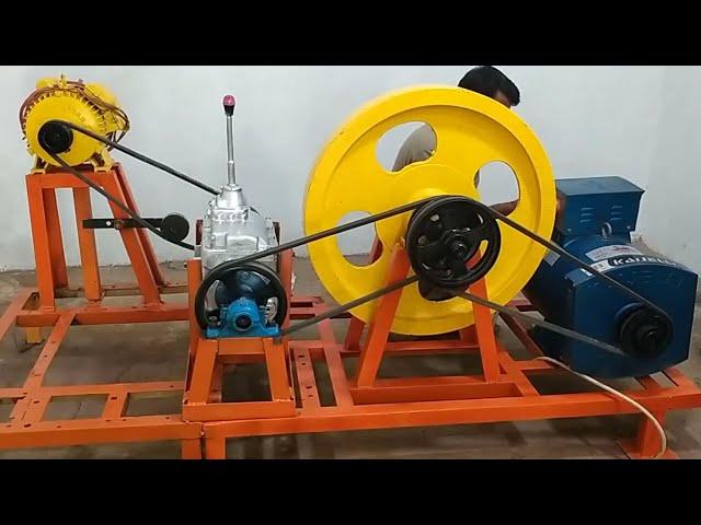 Free Energy Generator 3Hp Motor With 15KW Alternator Free Electricity Generator 230v With Truck Gear