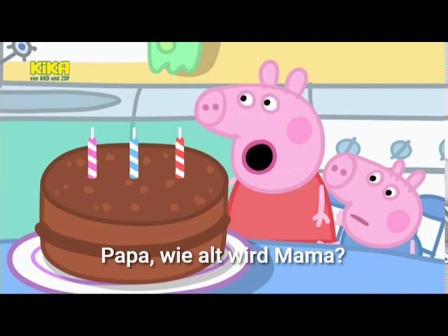 Peppa Wutz 012 - Mama Wutz hat Geburstag mit Untertiteln