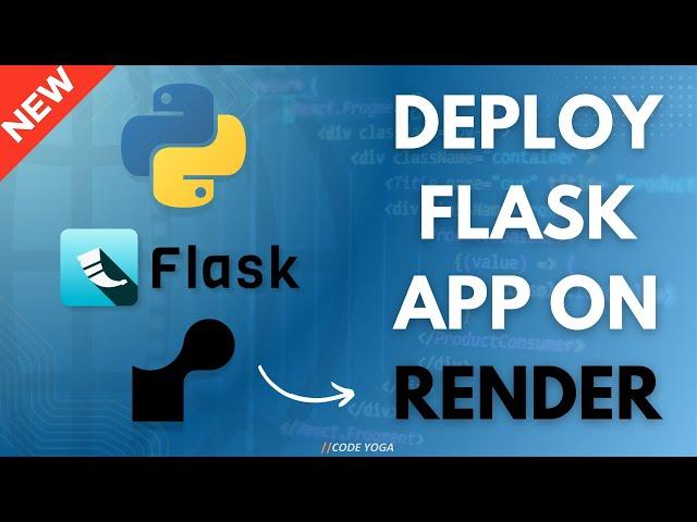 How To Deploy A Flask App on Render (2024) | Flask App Free hosting