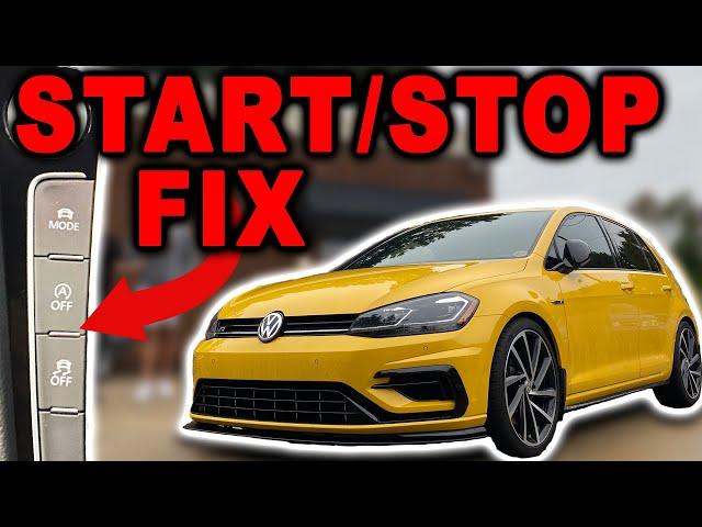The Easy Way to "DEFAULT OFF" VW Auto Start Stop