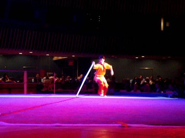 Chinese Wushu Association Demo in the United Nations building #15 Monkey Staff