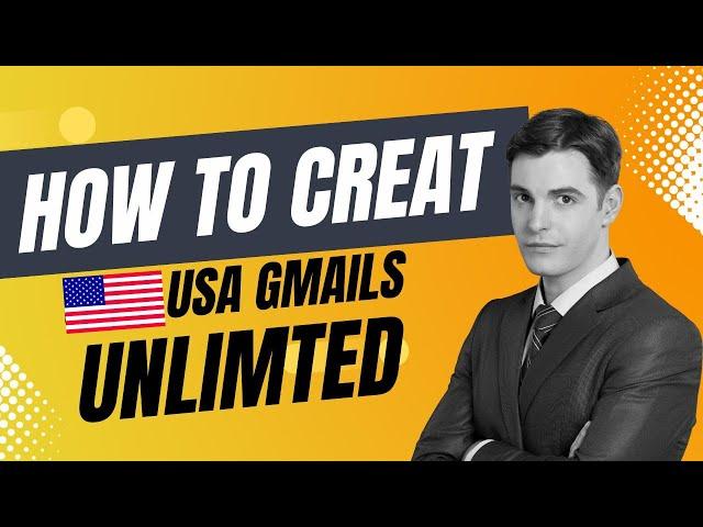 How to Create a Unlimited USA Gmail Account: #usagmail #ukgmail #usa #uk #emails  Step-by-Step Guide