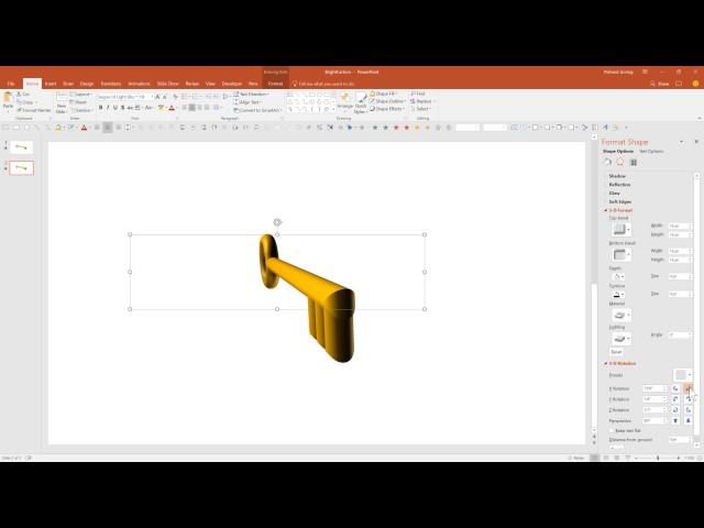 How to Create 3D Rotation Using PowerPoint Morph Advanced PowerPoint Tutorial