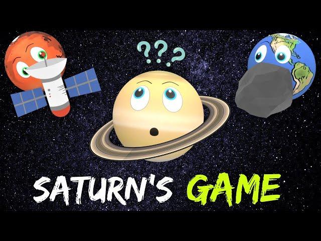 Planets for Kids | Saturn’s Game | Solar System | 8 Planets