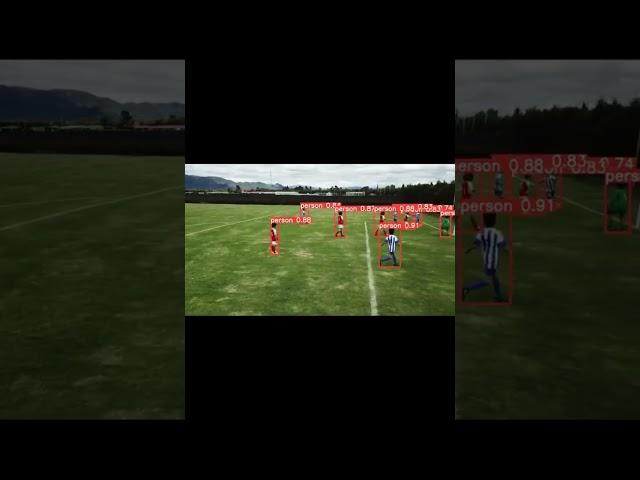 Football players detection project using python and opencv