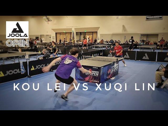 Kou Lei (2844) vs Xuqi Lin (unrated) // 2022 JOOLA LA Open - Singles Quarterfinals - 12-11-22