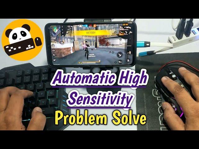 FREE FIRE Automatic High Sensitivity Problem Solve - Keyboard Mouse | Panda Mouse Pro