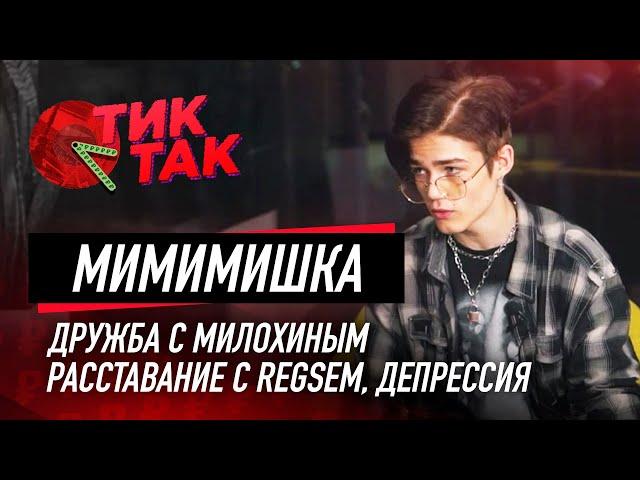 МИМИМИЖКА о дружбе с МИЛОХИНЫМ, Отношения с RegSem, Резкая популярность // ТИК ТАК интервью