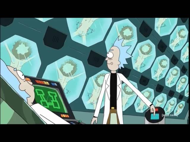 Rick and Morty- Laughing Alien