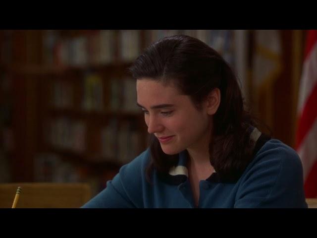 Pencil scene | Inventing The Abbotts | Jennifer Connelly spreads her leg