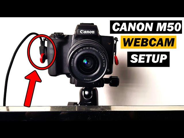 Use Canon M50 as a Webcam (Capture Card VS EOS Webcam Utility)