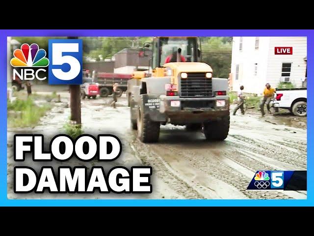 Barre suffers flood damage one year after historic floods