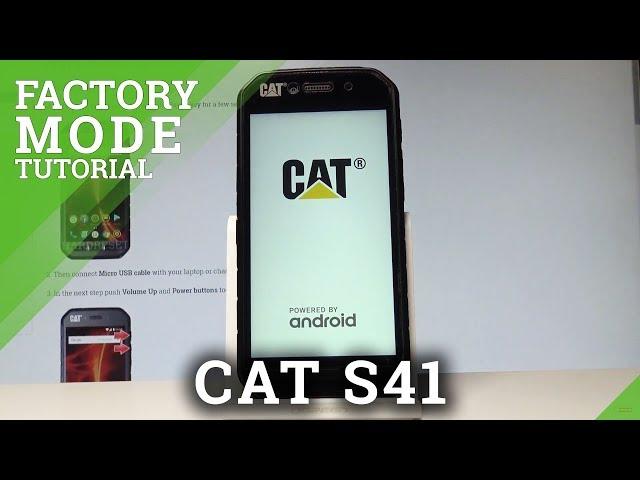 How to Enter Factory Mode in CAT S41 - Test Mode |HardReset.info