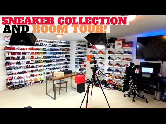 ENTIRE SNEAKER COLLECTION & UPDATED ROOM TOUR! Over 300 pairs!