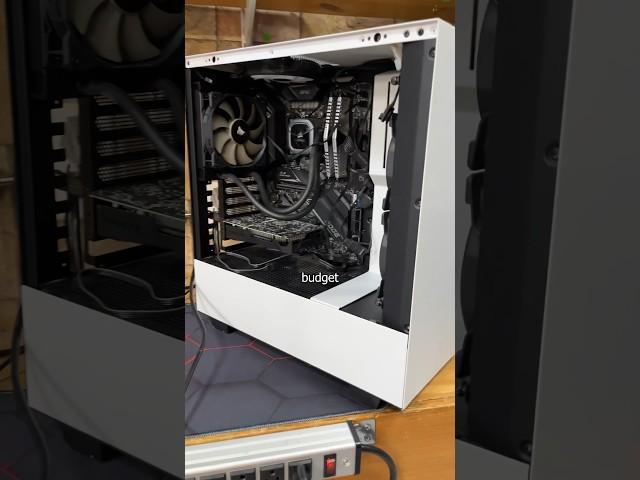 The worst budget #PC build I have ever seen (DIY fail) #tech #technology #shorts