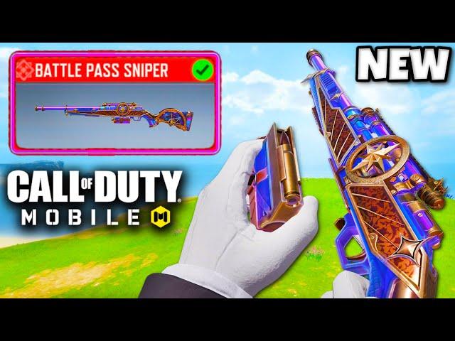 NEW BATTLE PASS SNIPER  (COD MOBILE)