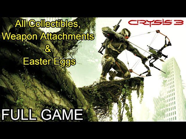 Crysis 3 Full Gameplay Walkthrough Post-Human Warrior Difficulty 100% - No Commentary