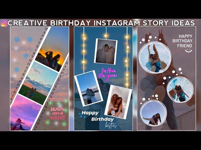 Creative Birthday Instagram Story Ideas | Birthday Instagram Story Ideas