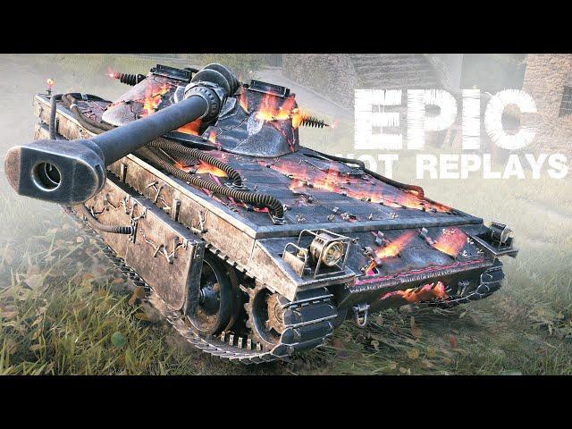 Epic Replays  TVP / Cobra / UDES / S. Conqueror / Leopard 1 / EBR 75 - World of Tanks