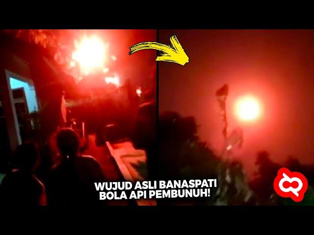 TEREKAM JELAS! Penampakan 'BANASPATI' Santet Ganas Berwujud Api Masuk Di Permukiman Warga Kampung