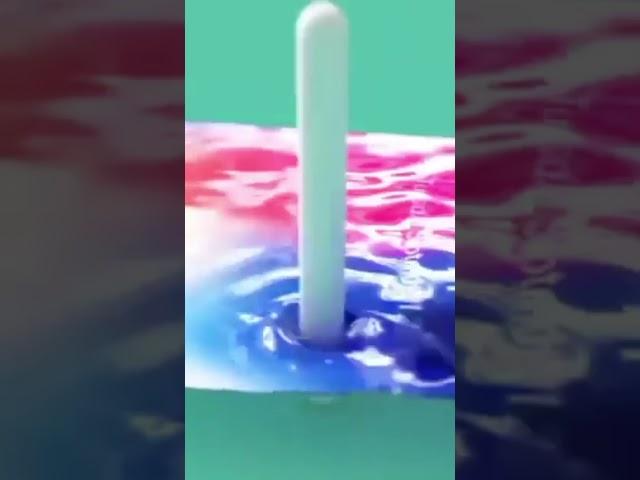 A water animated mobile phone screen