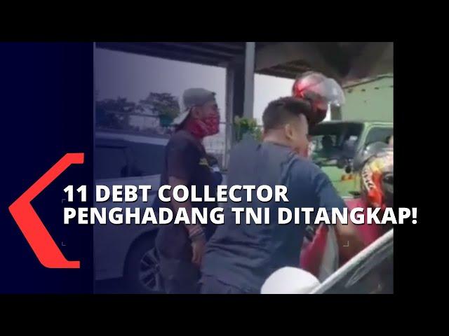 Polisi Tangkap 11 Debt Collector Penghadang Anggota TNI, Ini Kronologinya