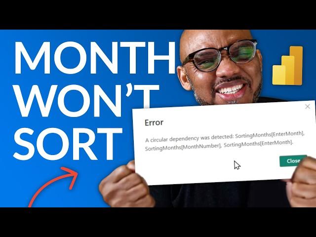 Conquer Circular Dependencies: Sort Months Effortlessly in Power BI
