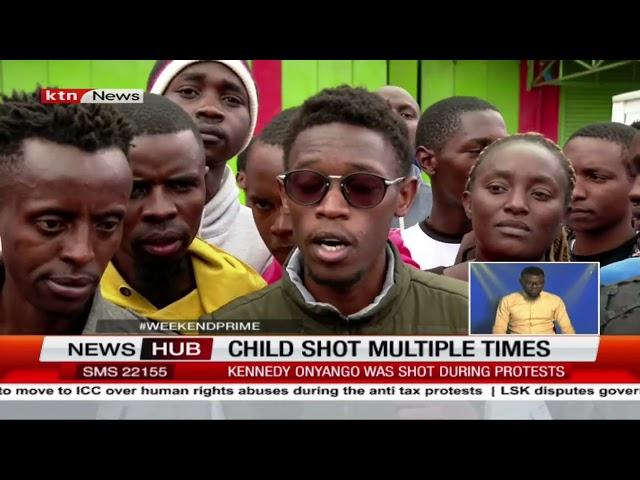 Child shot multiple times during protests, Rongai family in anguish after losing son