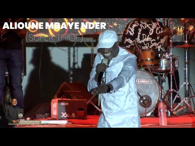 ALIOUNE MBAYE NDER SUPER THIOF CONCERT 30 ANS DEJA PROMENADE THIESSOIS