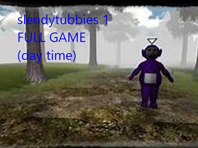 Slendytubbies 1 Full Game 10 Custards Collected (DAY TIME)