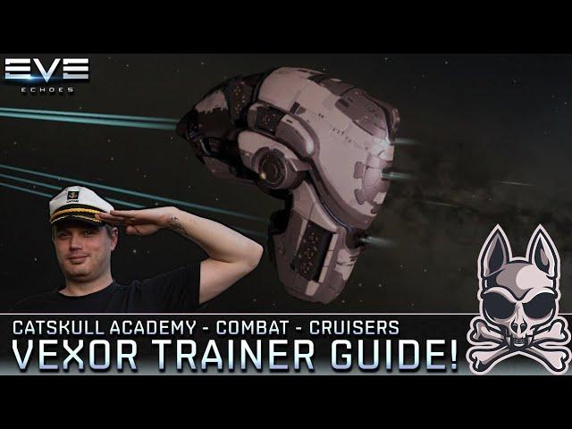 Fitting The VEXOR TRAINER!! Drone Cruiser Progression & Skills || EVE Echoes