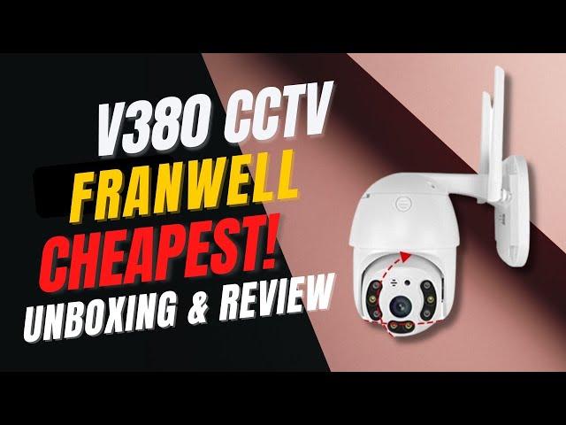 V380 Franwell PH CCTV Camera | Cheapest with all the features you need!