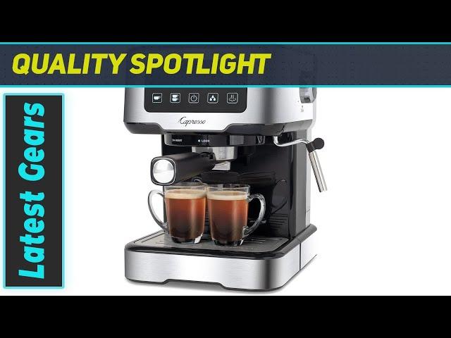 Capresso Café TS Touchscreen Espresso Machine: The Ultimate Espresso Experience