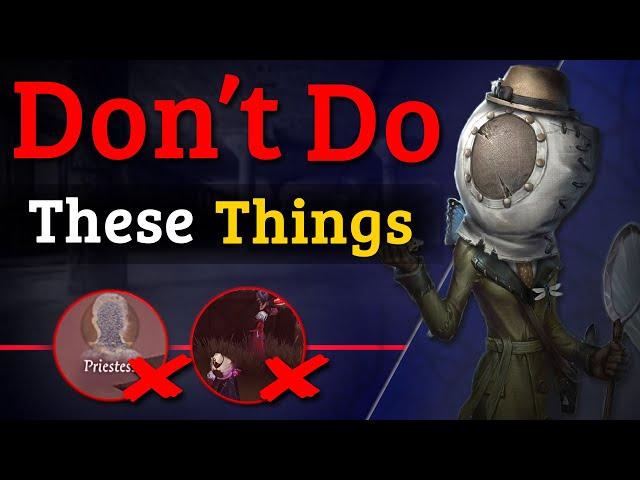 Never Do This In Identity V - Beginner's Tips & Tricks