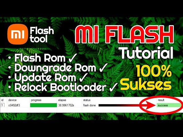 Cara Flash Hp Xiaomi Via Mi Flash