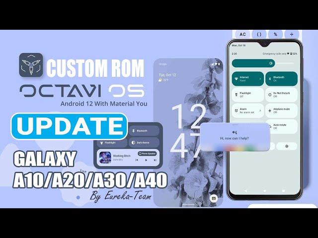 [ROM-UPDATE] Octavi-OS v3.2 UNOFFICIAL | Android 12 - For Galaxy A10/A20/A30/A40