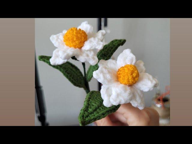 Crochet flower. For beginners