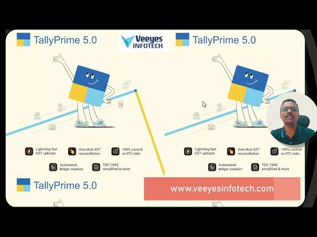 Tally Prime 5.0 | GST R1 Filing | 2B Portal Data auto Entry posting | Reconciliation | Tamil தமிழ்